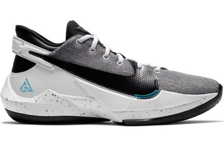 Фото № 2 с приближением к товару «‎Nike Zoom Freak 2 EP Basketball shoes whitegrey»