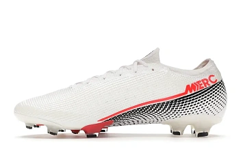 Nike Mercurial Vapor 13 Elite FG White Laser Crimson - 3