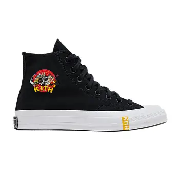 KITH x Looney Tunes x Converse Chuck Taylor All Star 1970 High Black - 1