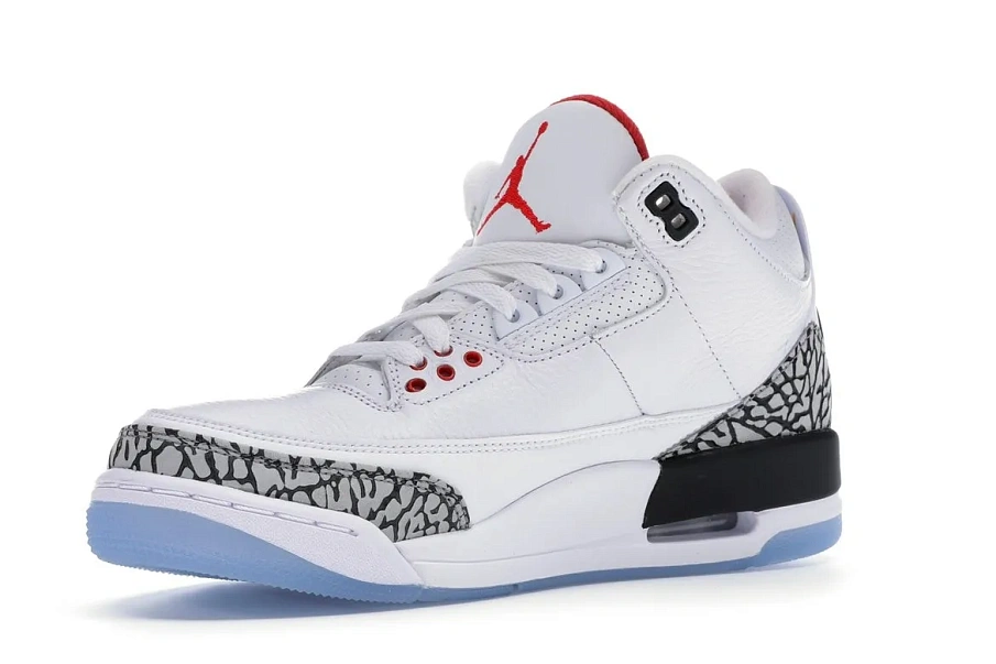 Фото № 4 с приближением к товару «‎Jordan 3 Retro Free Throw Line White Cement»