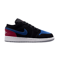 Фото № 1 с приближением к товару «‎Air Jordan 1 Low GS Black True Blue Red»