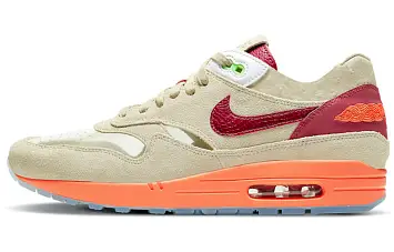 CLOT x Nike Air Max 1 "Kiss of Death" BrownRed - 1