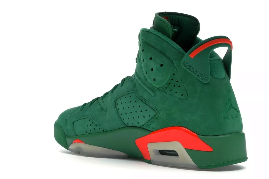 Фото № 6 с приближением к товару «‎Jordan 6 Retro Gatorade Green»