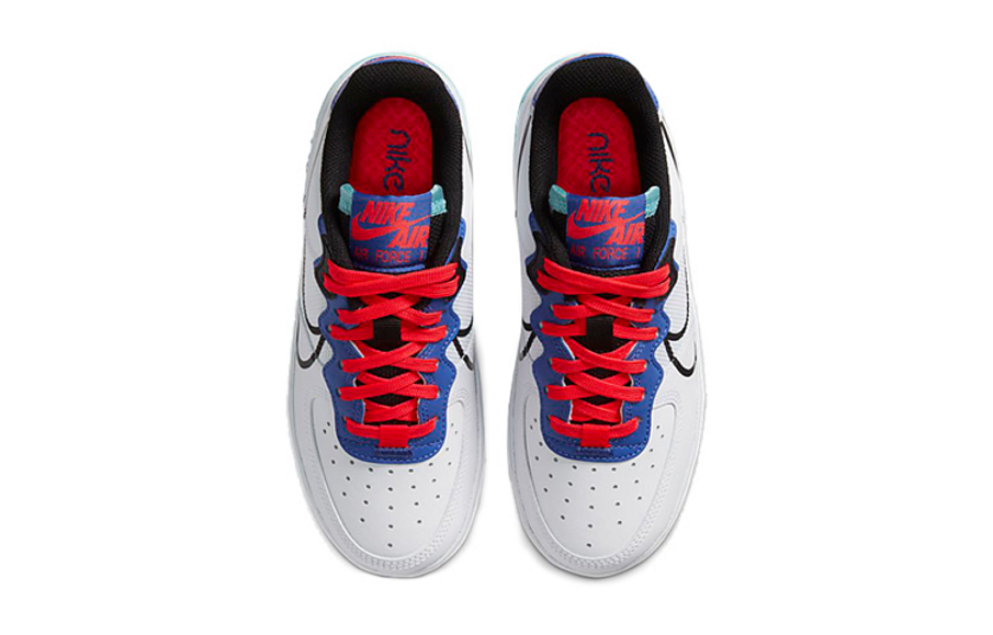 Фото № 4 с приближением к товару «‎Nike Air Force 1 React (GS) RedWhiteBlue»