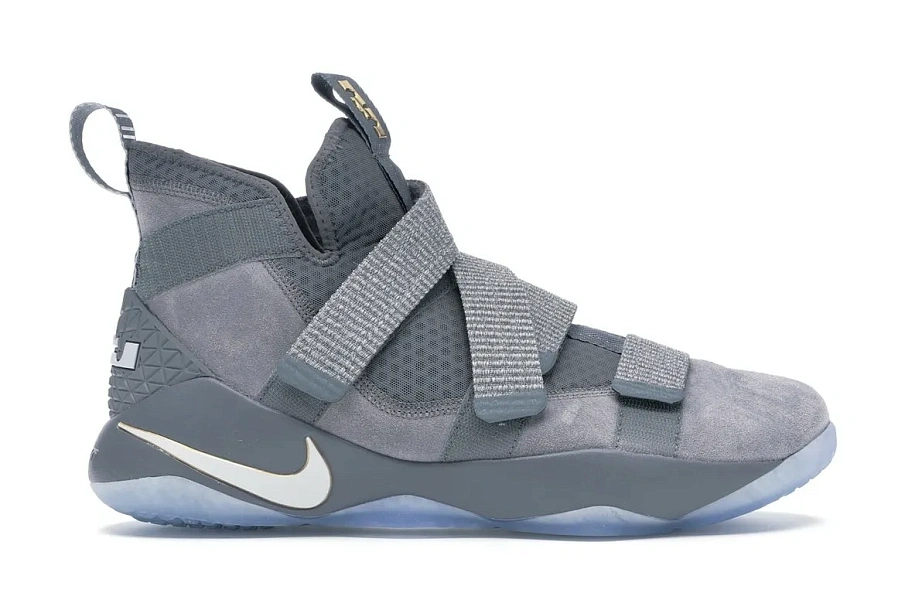 Фото № 1 с приближением к товару «‎Nike LeBron Zoom Soldier 11 Cool Grey»