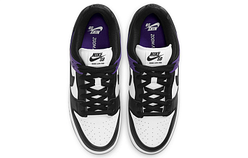 Nike SB Dunk Low Pro"Court Purple" BlackPurpleWhite - 7