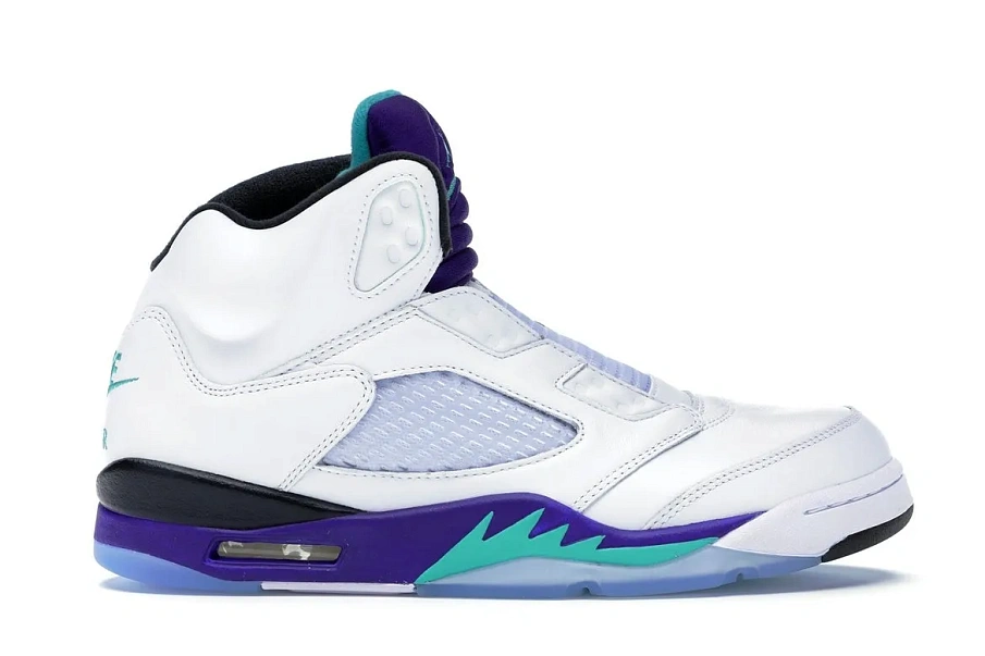 Фото № 1 с приближением к товару «‎Jordan 5 Retro Grape Fresh Prince»