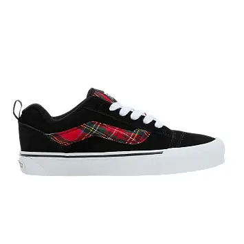 Vans Knu-Skool Rave Plaid Black - 1