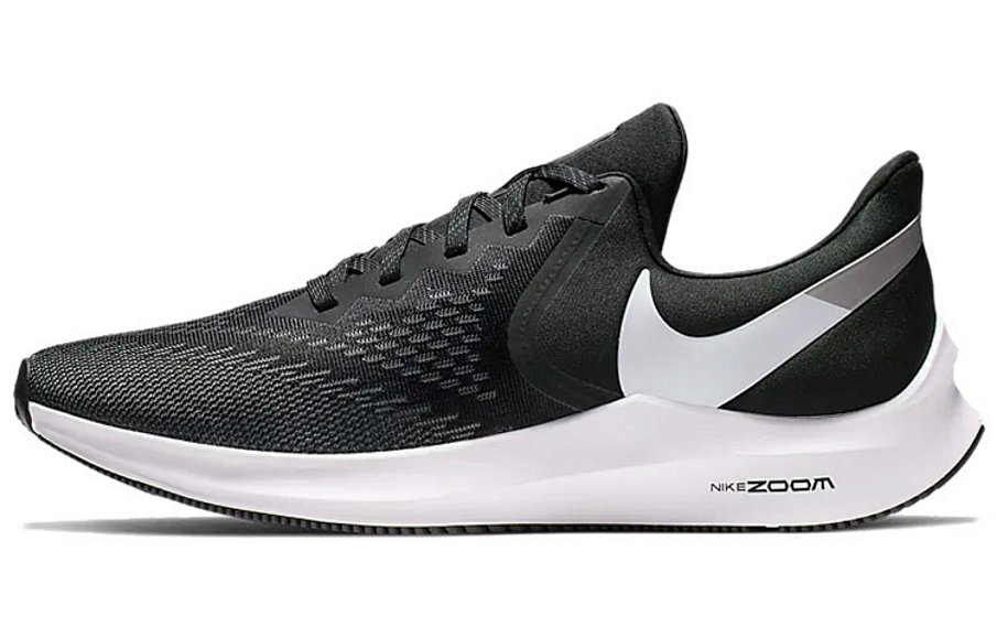 Фото № 1 с приближением к товару «‎Nike Zoom Winflo 6 Black White Dark Grey»