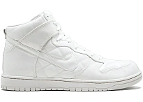 Фото № 1 с приближением к товару «‎Nike Dunk High Supreme Olympic Octagon Quilted Patent White»