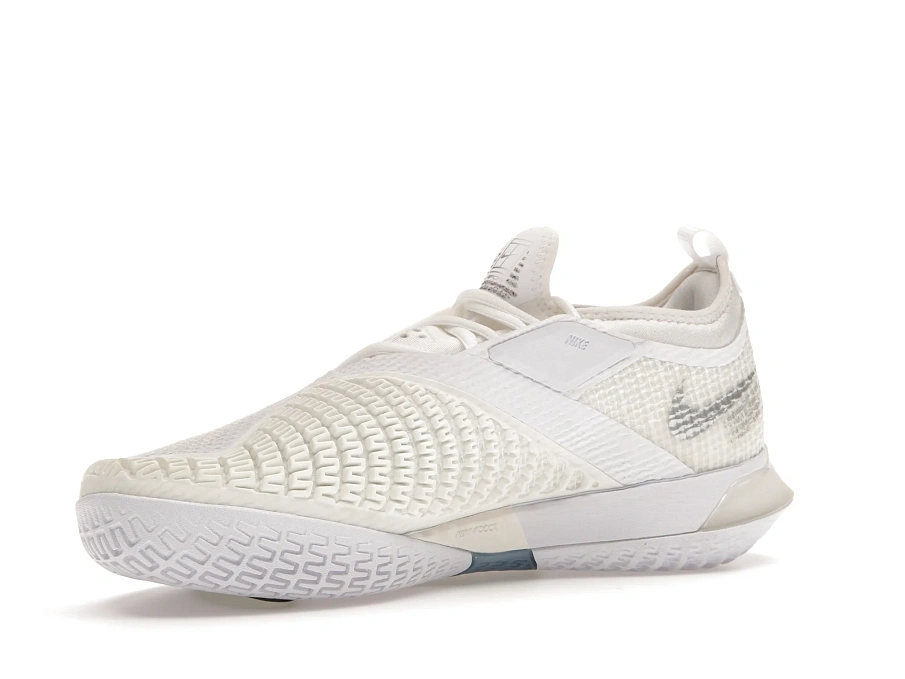 Фото № 4 с приближением к товару «‎Nike Court React Vapor NXT Grey Fog Metallic Silver »