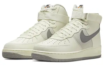 Nike Air Force 1 High Vintage "Sail" High Skate Shoes Beige - 5