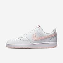 Фото № 2 с приближением к товару «‎Nike Wmns Court Vision "Valentine's Day" Low-Top Sneakers WhitePink»