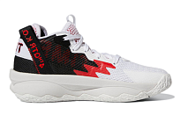 Фото № 2 с приближением к товару «‎adidas Dame 8 J Basketball Shoes White»