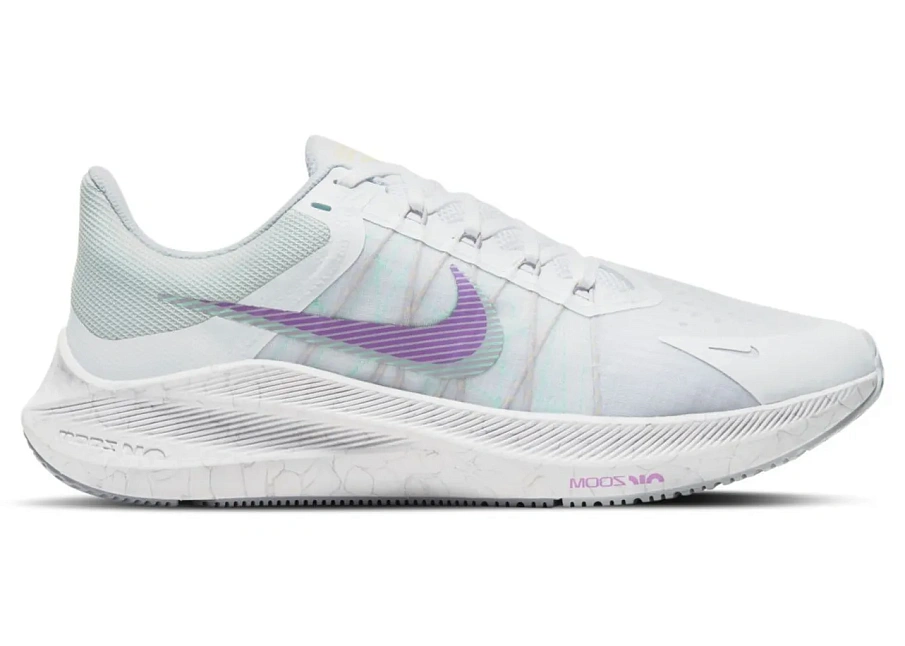 Фото № 1 с приближением к товару «‎Nike Zoom Winflo 8 Football Grey Violet Shock »