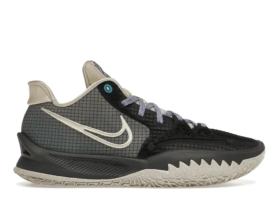 Фото № 1 с приближением к товару «‎Nike Kyrie 4 Low Black Grey Rattan»