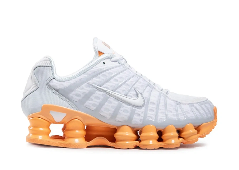 Фото № 1 с приближением к товару «‎Nike Shox TL Pure Platinum Fuel Orange »
