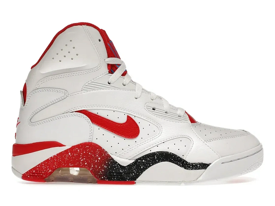 Фото № 1 с приближением к товару «‎Nike Air Force 180 White Red»