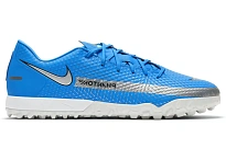 Фото № 1 с приближением к товару «‎Nike Phantom GT Academy TF Photo Blue Metallic Silver»