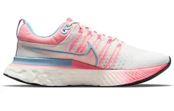 Nike React Infinity Run FK 2 For Women WhitePinkBlue - 2