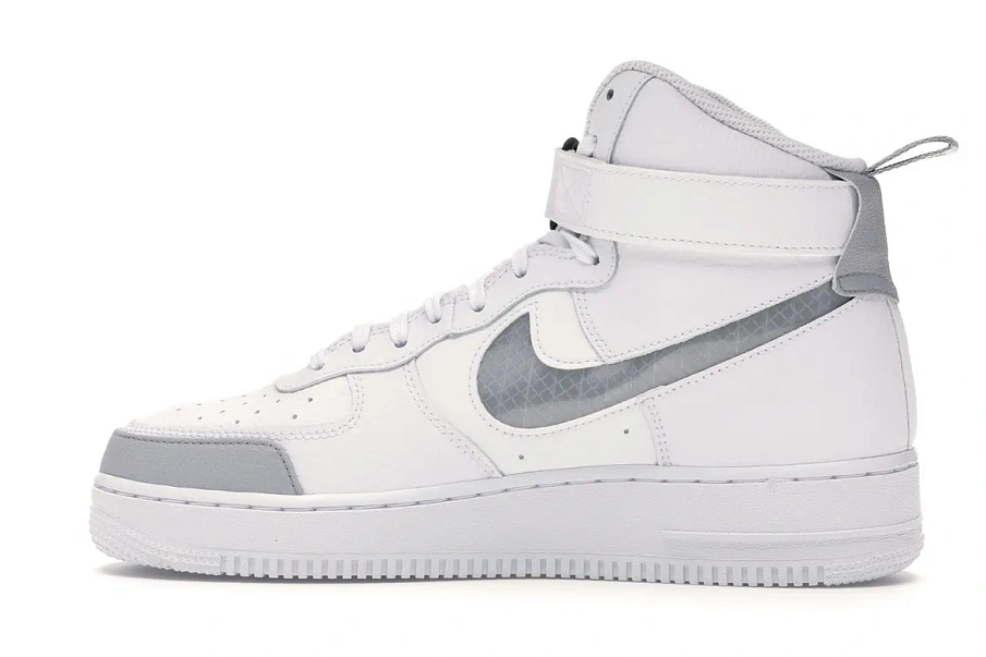 Фото № 6 с приближением к товару «‎Nike Air Force 1 High Under Construction White»