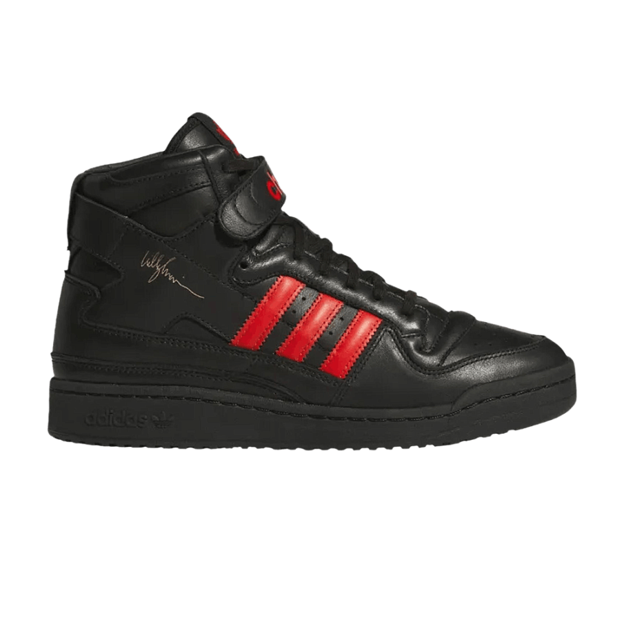 Фото № 1 с приближением к товару «‎Willy Chavarria x adidas Forum 84 High Black (KK3695)»