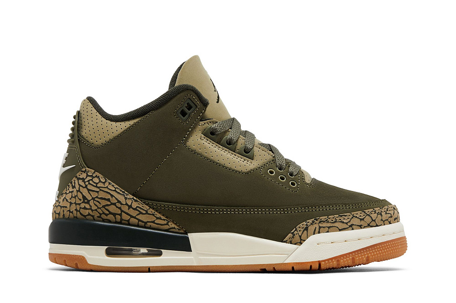 Фото № 2 с приближением к товару «‎Air Jordan 3 Retro GS Family Affair»