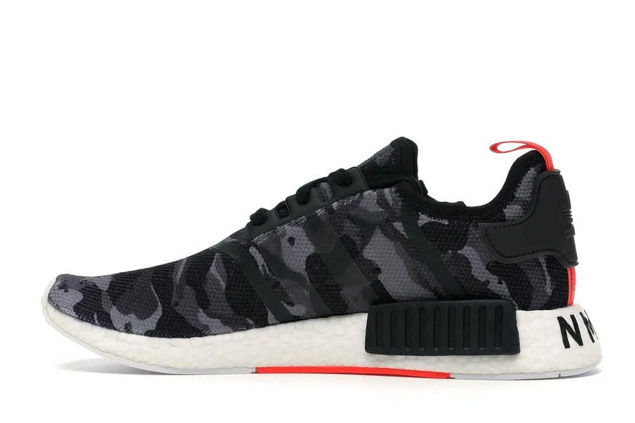 Фото № 6 с приближением к товару «‎adidas NMD R1 Grey Camo»