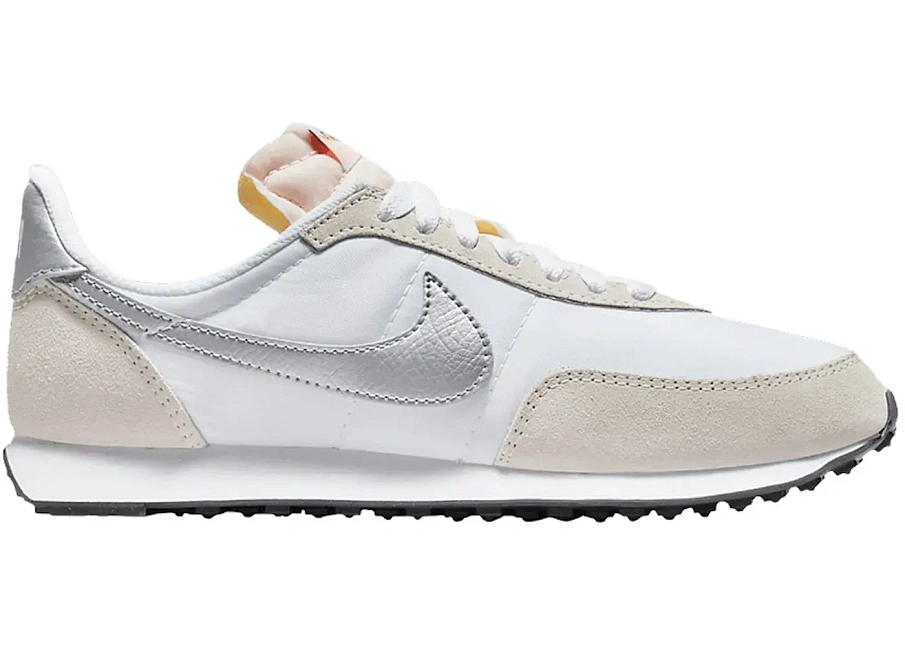 Фото № 1 с приближением к товару «‎Nike Waffle Trainer 2 White Metal Silver »