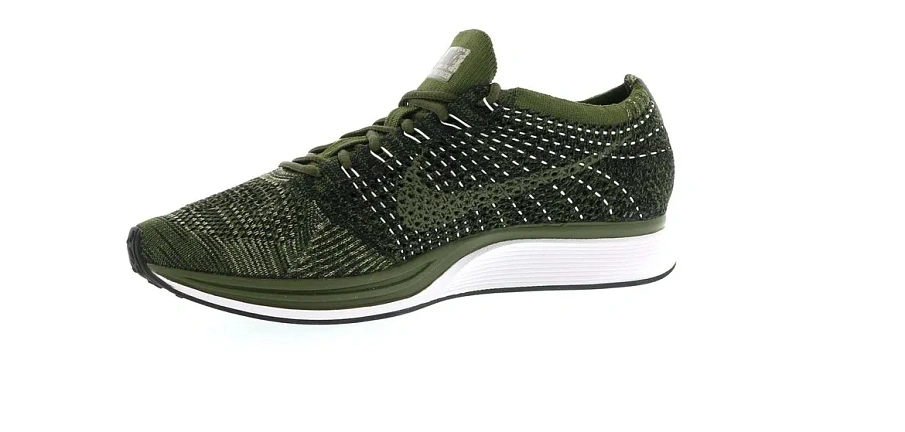 Фото № 3 с приближением к товару «‎Nike Flyknit Racer Rough Green»