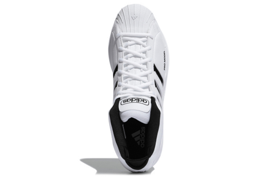 Фото № 4 с приближением к товару «‎adidas Pro Model 2g Synthetic 'White' WhiteBlack»