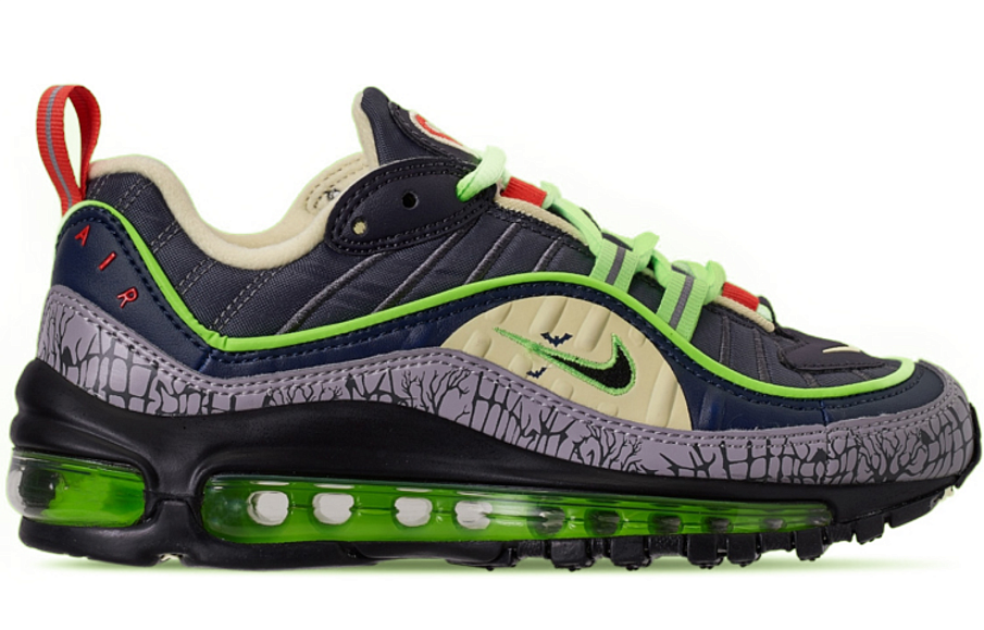 Фото № 2 с приближением к товару «‎Nike Air Max 98 GS 'Halloween'»