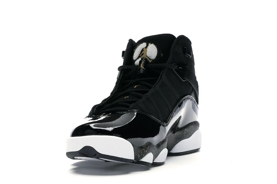 Фото № 2 с приближением к товару «‎Jordan 6 Rings Black Metallic Gold White»