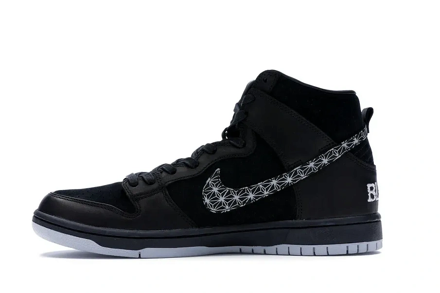 Фото № 3 с приближением к товару «‎Nike SB Dunk High Black Bar»