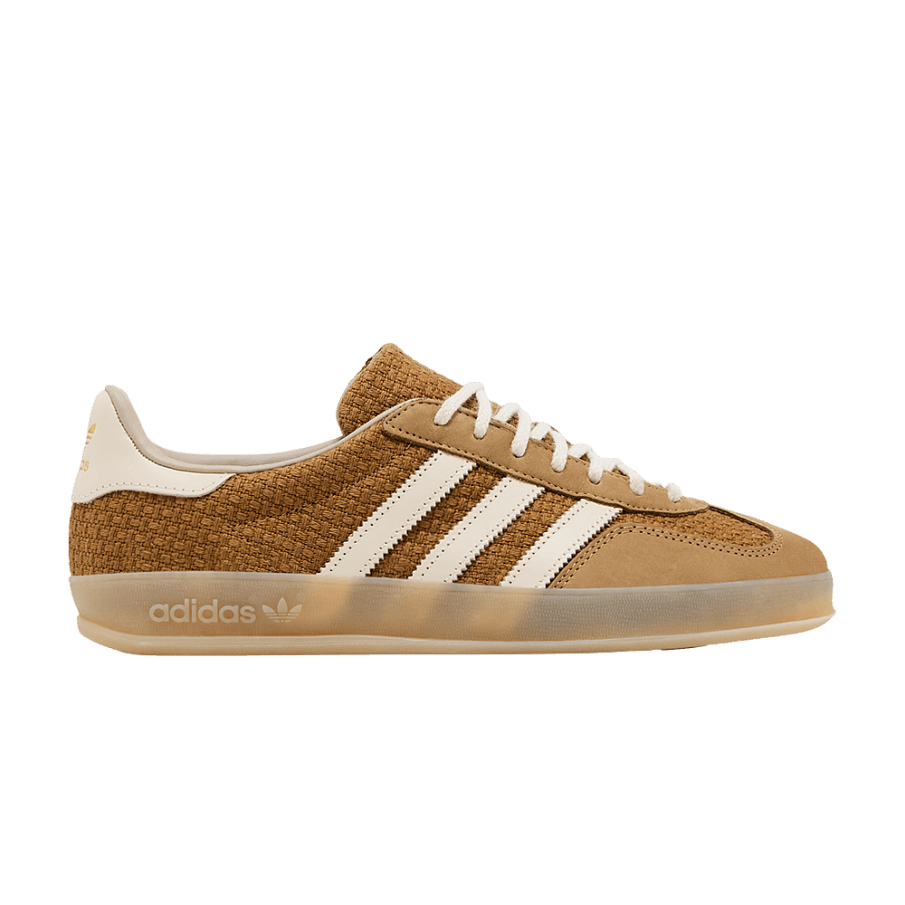 Фото № 1 с приближением к товару «‎adidas Gazelle Indoor Cotton Weave Pack - Brown Desert»
