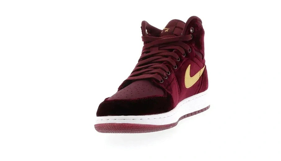Фото № 2 с приближением к товару «‎Jordan 1 Retro Heiress Night Maroon »