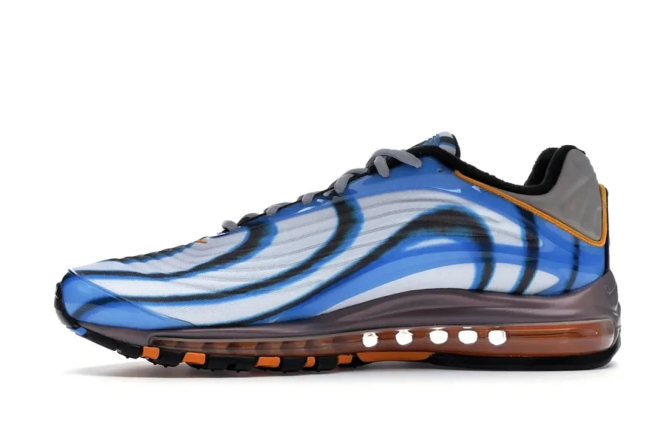 Фото № 3 с приближением к товару «‎Nike Air Max Deluxe Photo Blue Orange Peel»