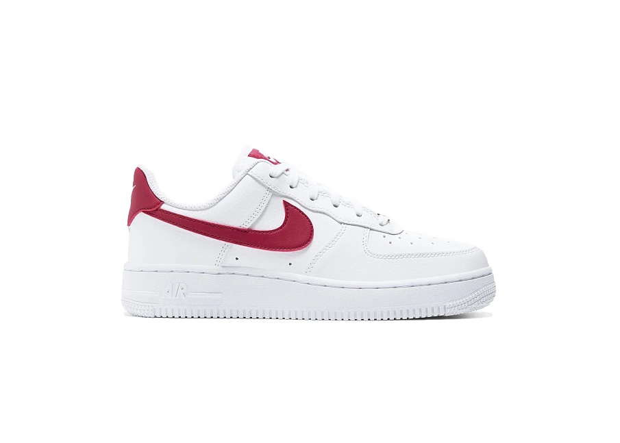 Фото № 1 с приближением к товару «‎Nike Air Force 1 Low 07 White Noble Red »