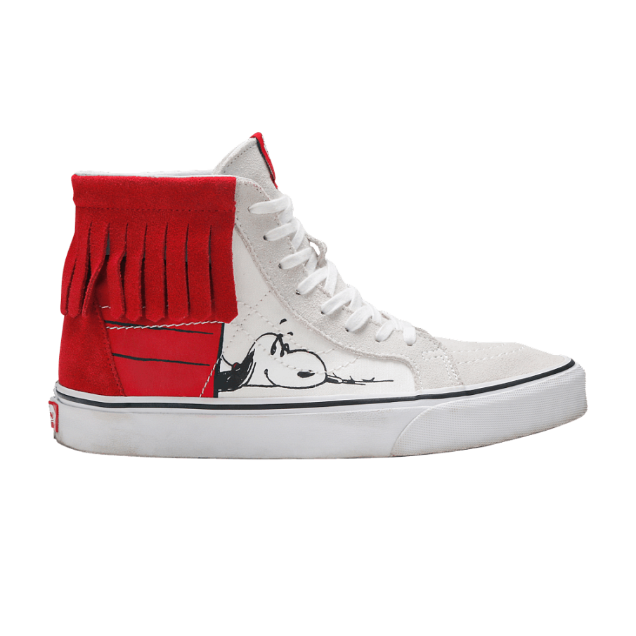 Фото № 1 с приближением к товару «‎Peanuts x Vans Sk8-Hi Moc Dog House»