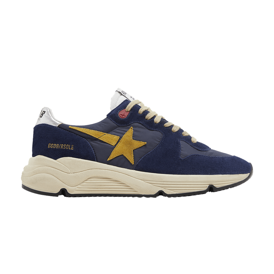 Фото № 1 с приближением к товару «‎Golden Goose Running Sole Dark Blue Mustard»