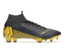 Фото № 1 с приближением к товару «‎Nike Mercurial Superfly 6 Pro FG Grey Opti Yellow»