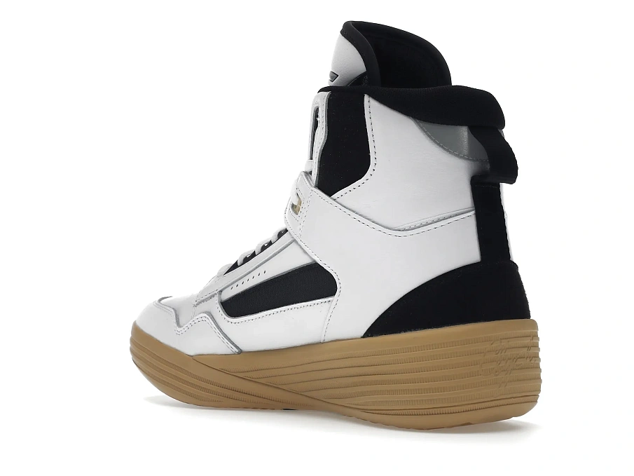 Фото № 5 с приближением к товару «‎Puma Clyde All-Pro Kuzma Mid Rhude White Black»