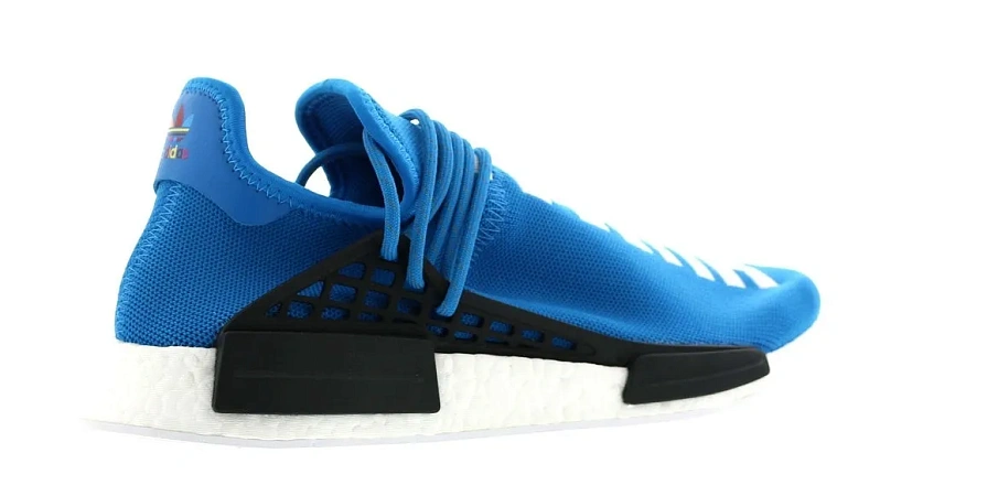 Фото № 6 с приближением к товару «‎adidas NMD HU Pharrell Human Being Sharp Blue»