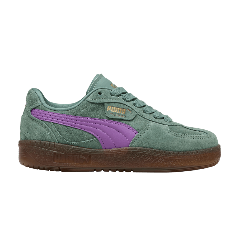 Фото № 1 с приближением к товару «‎Puma Women's Palermo Moda Xtra Green Moon Wild Berry Gum»
