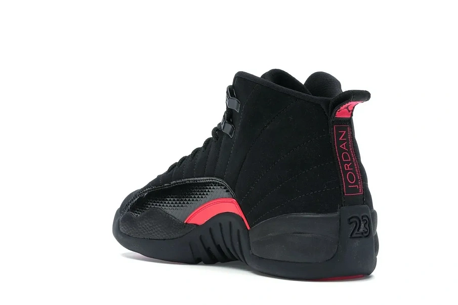 Фото № 6 с приближением к товару «‎Jordan 12 Retro Black Rush Pink »
