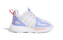 Фото № 2 с приближением к товару «‎adidas originals ZX 2K Flux (TD) WhitePurple»
