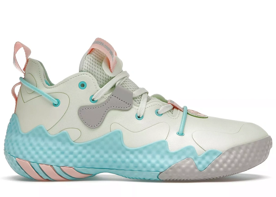 Фото № 1 с приближением к товару «‎adidas Harden Vol. 6 Gren Mist Pulse Aqua»