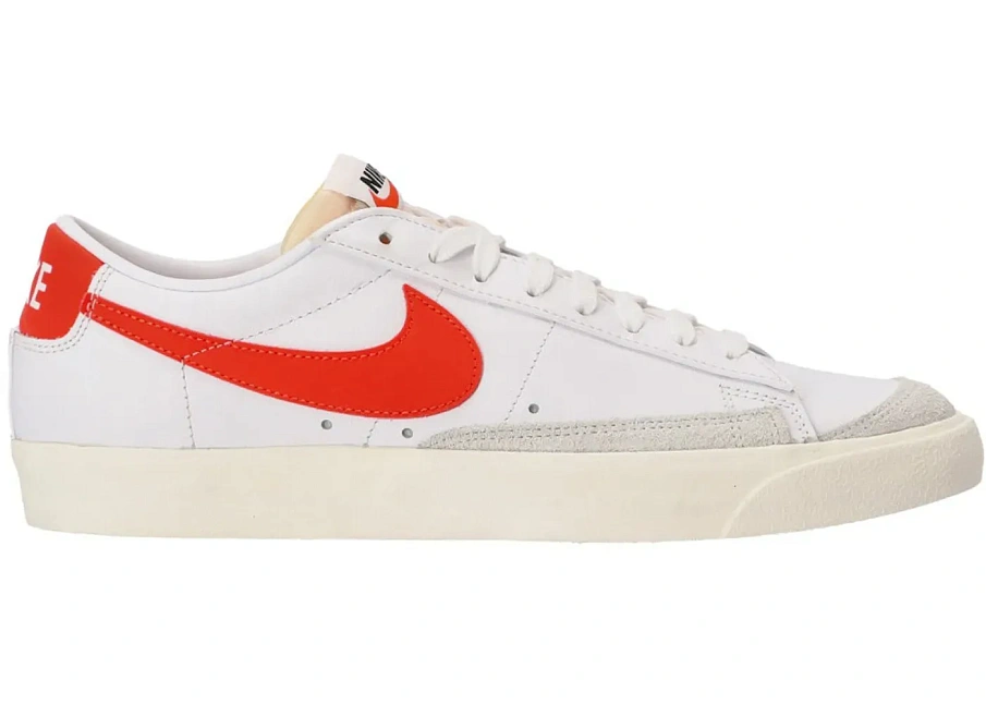 Фото № 1 с приближением к товару «‎Nike Blazer Low 77 Vintage White Team Orange»