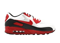 Фото № 1 с приближением к товару «‎Nike Air Max 90 White Sport Red Neutral Grey»