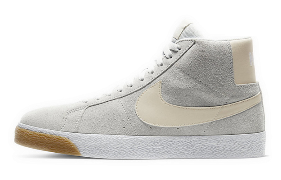 Фото № 1 с приближением к товару «‎Nike Blazer Mid Sb 'Cream Gum' Photon DustWhiteLight Cream»